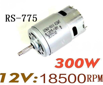 Motore DC 775 12V/24V 10000-20000 RPM - Alta Coppia Per Fai Da Te E Utensili Elettrici